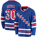 Blackjersey NY.Rangers #30 Glenn Healy Blue Premier Breakaway Retired Player Jerseys
