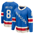 Blackjersey NY.Rangers #8 J.T. Miller Blue Centennial Breakaway Jerseys