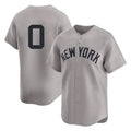 Blackjersey NY.Yankees #0 Marcus Stroman Player Gray Limited Stitched Jerseys