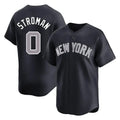 Blackjersey NY.Yankees #0 Marcus Stroman Player Navy Limited Home Stitched Jerseys