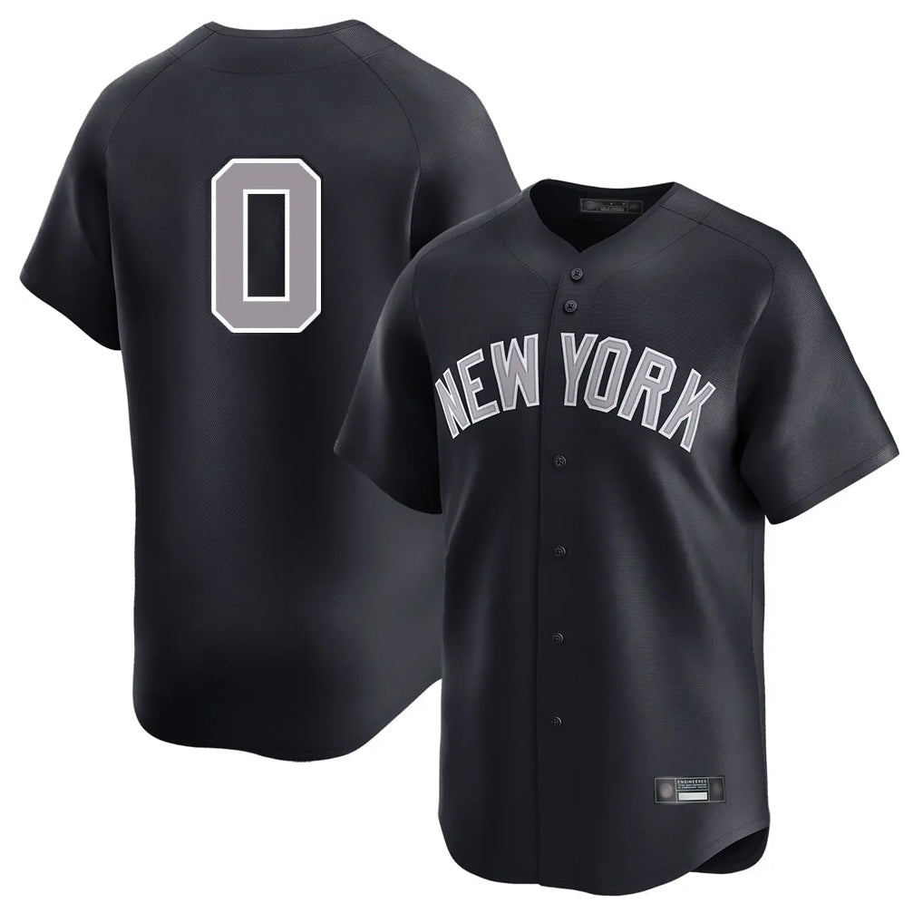 Blackjersey NY.Yankees #0 Marcus Stroman Player Navy Limited Stitched Jerseys