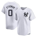 Blackjersey NY.Yankees #0 Marcus Stroman Player White Limited Home Stitched Jerseys