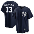 Blackjersey NY.Yankees #13 Jazz Chisholm Jr Player Navy Game Stitched Jerseys