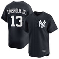 Blackjersey NY.Yankees #13 Jazz Chisholm Jr Player Navy Limited Game Stitched Jerseys