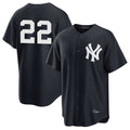 Blackjersey NY.Yankees #22 Ben Rice Player Navy Game Stitched Jerseys