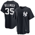 Blackjersey NY.Yankees #35 Cody Bellinger Player Navy Game Stitched Jerseys