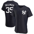 Blackjersey NY.Yankees #35 Cody Bellinger Player Navy Limited Elite Home Stitched Jerseys