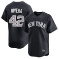 Blackjersey NY.Yankees #42 Mariano Rivera Player Navy Limited Home Stitched Jerseys