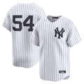 Blackjersey NY.Yankees #54 Max Fried Player White Limited Home Stitched Jerseys