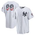 Blackjersey NY.Yankees #99 Aaron Judge White USA 250 Fourth of July Home Stadium Jersey