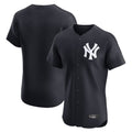 Blackjersey NY.Yankees Blank Player Navy Limited Elite Home Stitched Jerseys