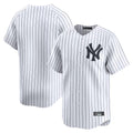 Blackjersey NY.Yankees Blank Player White Limited Home Stitched Jerseys