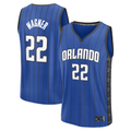 Blackjersey O.Magic #22 Franz Wagner Blue Fast Break Replica Player Jerseys - Statement Edition