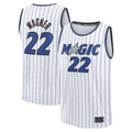 Blackjersey O.Magic #22 Franz Wagner White Fast Break Replica Player Jerseys - Association Edition