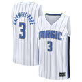 Blackjersey O.Magic #3 Kentavious Caldwell-Pope  White Fast Break Replica Player Jerseys - Association Edition