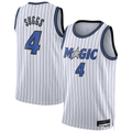 Blackjersey O.Magic #4 Jalen Suggs White Swingman Player Jerseys - Association Edition