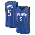 Blackjersey O.Magic #5 Paolo Banchero  Blue Fast Break Replica Player Jerseys - Statement Edition