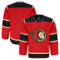 Blackjersey O.Senators Red Alternate Authentic Pro Jerseys