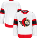 Blackjersey O.Senators White Away Authentic Pro Jerseys