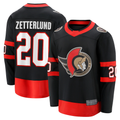 Blackjersey O.Senators #20 Fabian Zetterlund Black Home Breakaway Jerseys