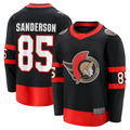 Blackjersey O.Senators #85 Jake Sanderson Black Home Breakaway Jerseys
