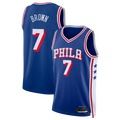 Blackjersey P.76ers #7 Royal Swingman Jerseys - Icon Edition