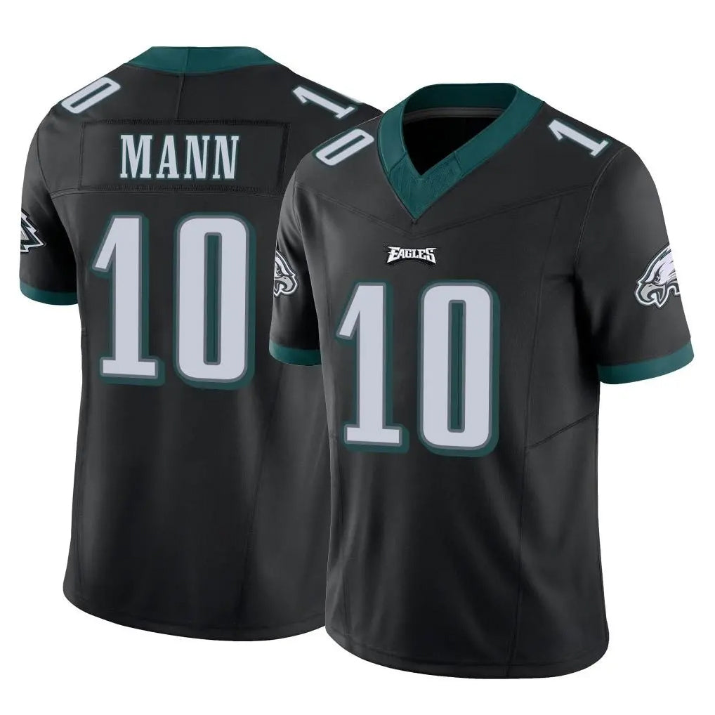 Blackjersey P.Eagles #10 Braden Mann Player Black Limited Vapor F.U.S.E. Home Game Stitched Jerseys