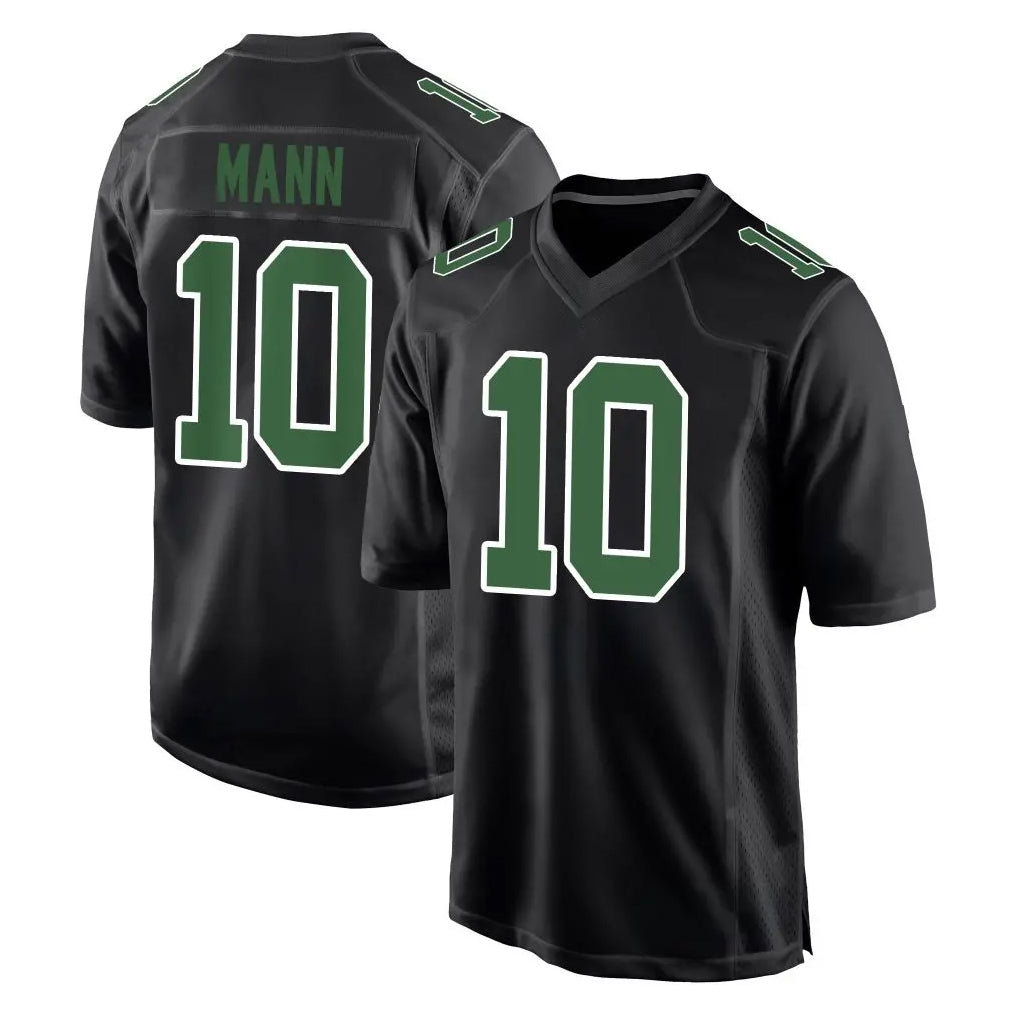 Blackjersey P.Eagles #10 Braden Mann Player Carbon Green Fashion Home Game Stitched Jerseys