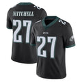 Blackjersey P.Eagles #27 Quinyon Mitchell Player Black Limited Vapor Untouchable Home Game Stitched Jerseys