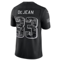 Blackjersey  P.Eagles #33 Cooper DeJean Black 2026 Salute to Service Stitched Limited Jersey