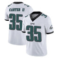 Blackjersey P.Eagles #35 Michael Carter II Player White Limited Vapor Untouchable Home Game Stitched Jerseys