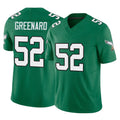 Blackjersey P.Eagles #52 Jonathan Greenard Player Green Kelly Alternate Vapor F.U.S.E. Home Game Stitched Jerseys