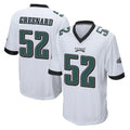Blackjersey P.Eagles #52 Jonathan Greenard Player White Home Game Stitched Jerseys