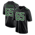 Blackjersey P.Eagles #65 Lane Johnson Player Carbon Green Fashion Home Game Stitched Jerseys