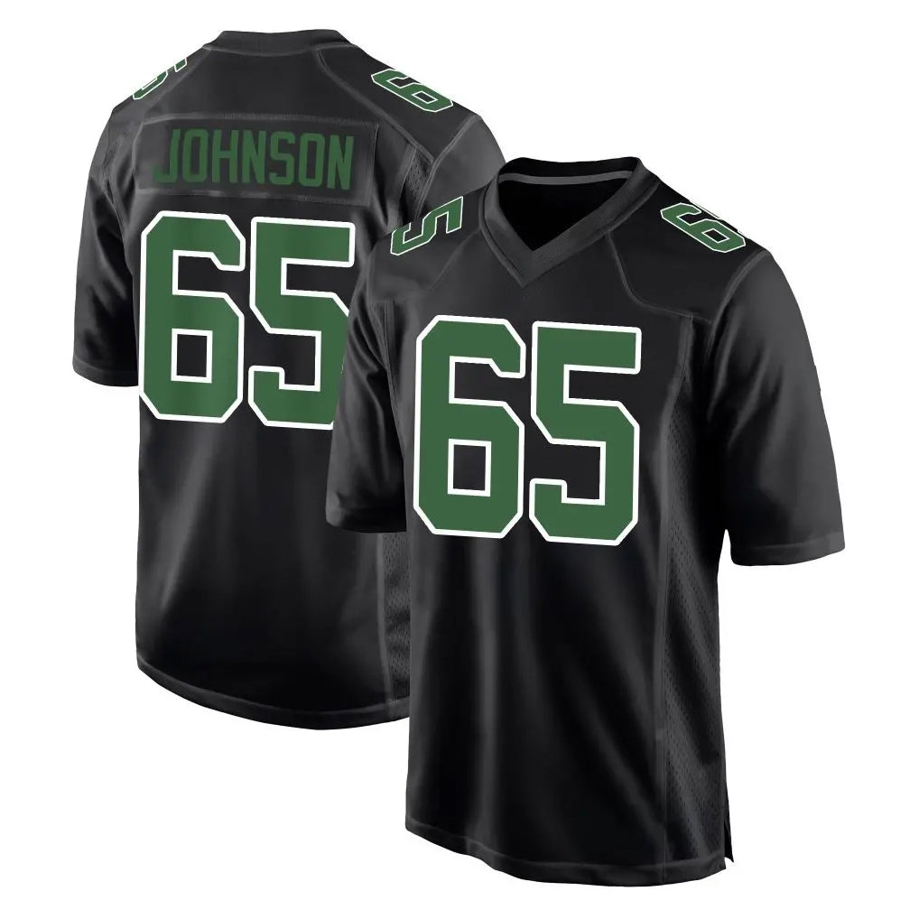 Blackjersey P.Eagles #65 Lane Johnson Player Carbon Green Fashion Home Game Stitched Jerseys