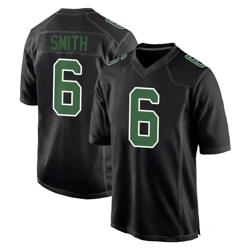 Blackjersey P.Eagles #6 DeVonta Smith Player Carbon Green Fashion Home Game Stitched Jerseys