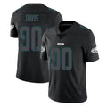 Blackjersey P.Eagles #90 Jordan Davis Player Limited Black Impact Home Game Stitched Jerseys