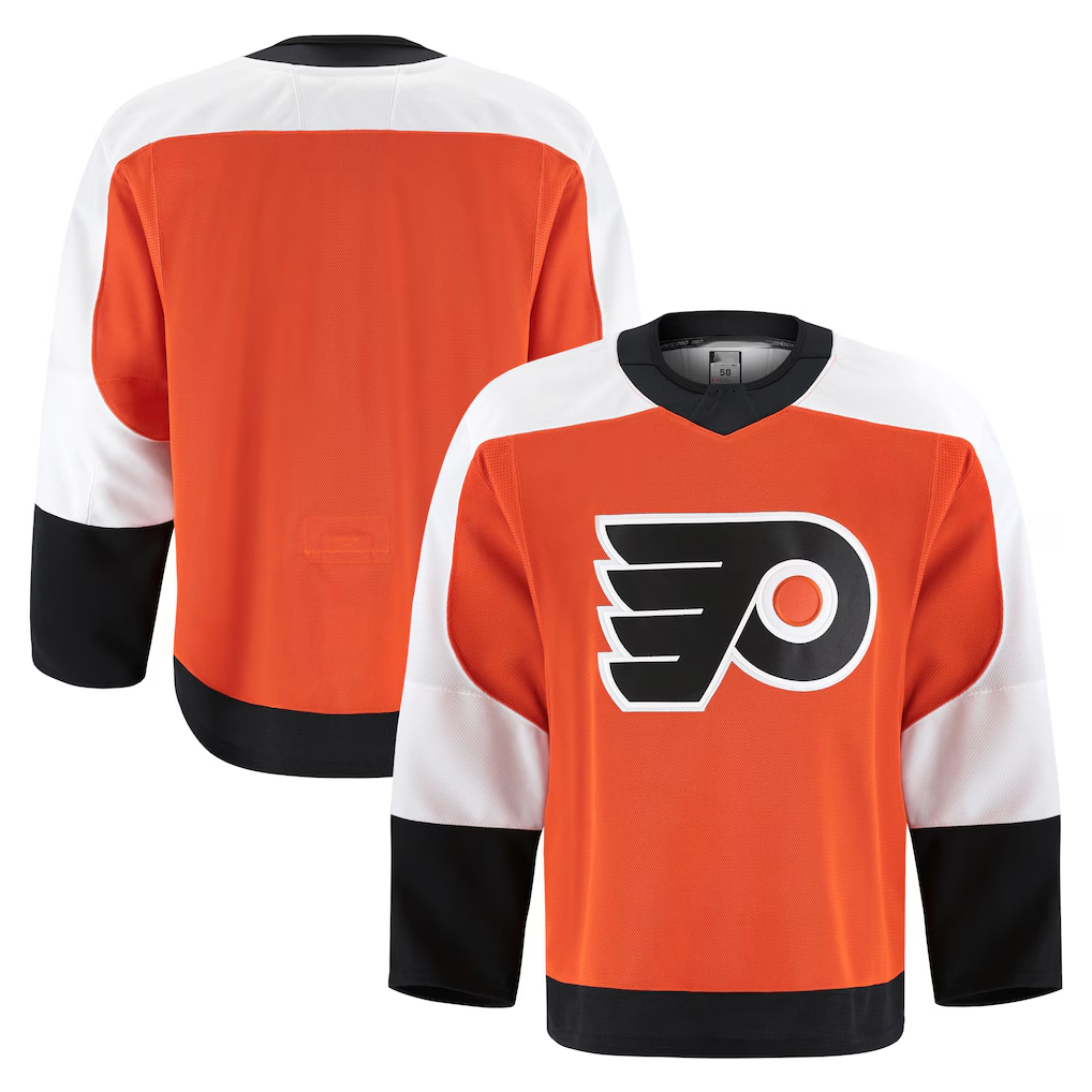 Blackjersey P.Flyers Orange Home Authentic Pro Jerseys