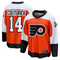 Blackjersey P.Flyers #14 Sean Couturier Orange Home Breakaway Jerseys