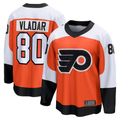 Blackjersey P.Flyers #80 Dan Vladar Orange Home Breakaway Jerseys