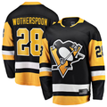 Blackjersey P.Penguins #28 Parker Wotherspoon Black Home Breakaway Jerseys