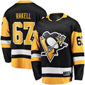 Blackjersey P.Penguins #67 Rickard Rakell Black Home Breakaway Player Jerseys