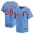 Blackjersey P.Phillies #59 Jhoan Duran Player Light Blue Home Limited Stitched Jerseys