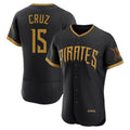 Blackjersey P.Pirates #15 Oneil Cruz Player Black 2026 City Connect Home Limited Elite Stitched Jerseys