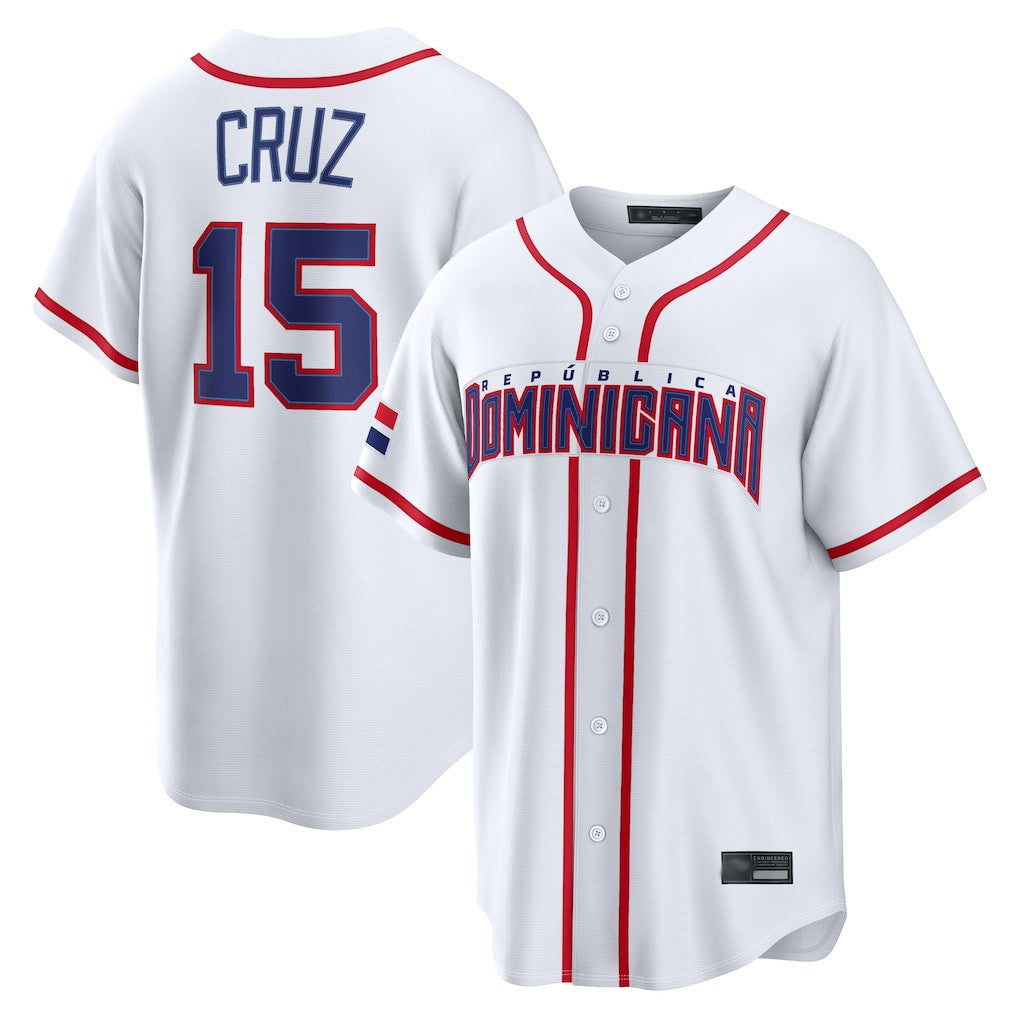 Blackjersey P.Pirates #15 Oneil Cruz Player White 2026 World Classic Home Limited Stitched Jerseys