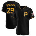 Blackjersey P.Pirates #29 Ryan O¡¯Hearn Player Black Alternate 2025 Home Limited Elite Stitched Jerseys
