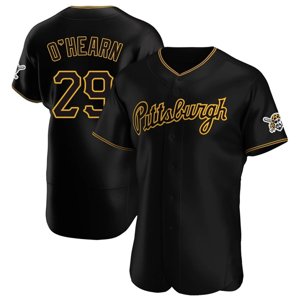 Blackjersey P.Pirates #29 Ryan O¡¯Hearn Player Black Home Limited Elite Stitched Jerseys