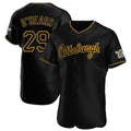 Blackjersey P.Pirates #29 Ryan O¡¯Hearn Player Black Home Limited Elite Stitched Jerseys