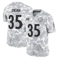 Blackjersey P.Steelers #35 Jamel Dean Player Arctic Camo Limited Salute To Service Home Game Stitched Jerseys