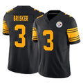 Blackjersey P.Steelers #3 Jaquan Brisker Player Black Limited 2nd Alternate Vapor F.U.S.E. Home Game Stitched Jerseys